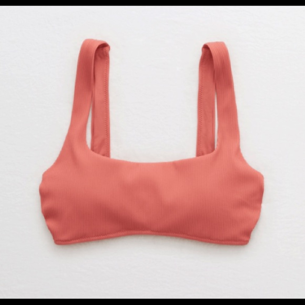NWT Aerie Ribbed Bikini Top